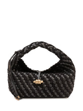 GIANNI CHIARINI - Borsa Aurelie Intrecciata - Nero - LIDIASHOPPING® - Official Website