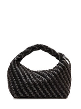 GIANNI CHIARINI - Borsa Aurelie Intrecciata - Nero - LIDIASHOPPING® - Official Website