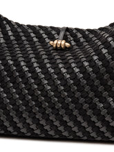 GIANNI CHIARINI - Borsa Aurelie Intrecciata a Spalla - Nero - LIDIASHOPPING® - Official Website