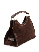 GIANNI CHIARINI - Borsa Aurora con Manico Superiore - Marrone - LIDIASHOPPING® - Official Website