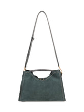 GIANNI CHIARINI - Aurora Bag with Shaped Opening - Green - LIDIASHOPPING® - Official Website