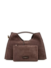 GIANNI CHIARINI - Borsa Aurora con Profilo Trapezoidale - Marrone - LIDIASHOPPING® - Official Website