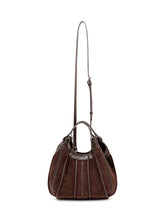 GIANNI CHIARINI - Borsa Dua Compatta con Pannelli Intrecciati - Marrone - LIDIASHOPPING® - Official Website
