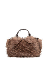 GIANNI CHIARINI - Borsa Dua a Mano Testurizzata - Marrone - LIDIASHOPPING® - Official Website