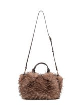 GIANNI CHIARINI - Borsa Dua a Mano Testurizzata - Marrone - LIDIASHOPPING® - Official Website