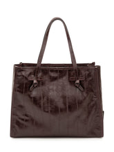 GIANNI CHIARINI - Borsa Marcella con Doppi Manici - Marrone - LIDIASHOPPING® - Official Website