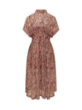 BA&SH - Abito Adena con Stampa Floreale - Rosa - LIDIASHOPPING® - Official Website