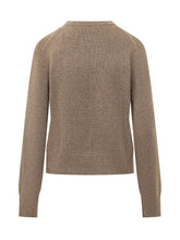 BA&SH - Maglia Cheyla Girocollo - Marrone - LIDIASHOPPING® - Official Website