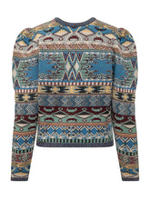BA&SH - Cardigan Maja Corto con Bottone Decorativo - Multicolore - LIDIASHOPPING® - Official Website