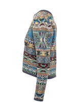 BA&SH - Cardigan Maja Corto con Bottone Decorativo - Multicolore - LIDIASHOPPING® - Official Website