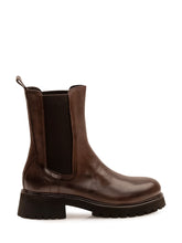 DUCANERO - Stivaletto Chelsea con Suola Carrarmato - Marrone - LIDIASHOPPING® - Official Website