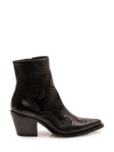 DUCANERO - Ankle Boots with Brogue Motifs - Black - LIDIASHOPPING® - Official Website
