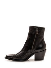 DUCANERO - Ankle Boots with Brogue Motifs - Black - LIDIASHOPPING® - Official Website