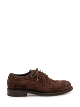 DUCANERO - Derby con Dettagli Brogue - Marrone - LIDIASHOPPING® - Official Website