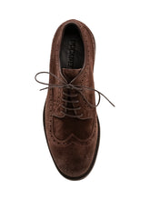 DUCANERO - Derby con Dettagli Brogue - Marrone - LIDIASHOPPING® - Official Website