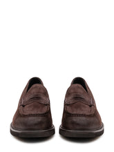 DUCANERO - Loafers with Front Strap - Brown - LIDIASHOPPING® - Official Website