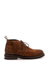 DUCANERO - Stivaletti Stringati alla Caviglia - Marrone - LIDIASHOPPING® - Official Website