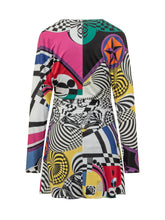 VERSACE - Abito Teatro a Portafoglio - Multicolore - LIDIASHOPPING® - Official Website
