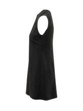 VERSACE - Abito Corto con Bottoni Laterali - Nero - LIDIASHOPPING® - Official Website