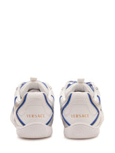 VERSACE - Sneakers Low Top - Argento - LIDIASHOPPING® - Official Website