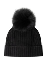 VANISÉ - Cuffia Lola con Pompon - Nero - LIDIASHOPPING® - Official Website