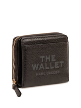MARC JACOBS - The Mini Compact Wallet with Zip - Black - LIDIASHOPPING® - Official Website
