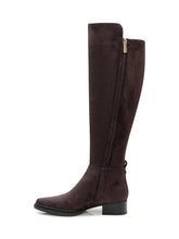 MICHAEL MICHAEL KORS - Lex Knee High Boot with Low Heel - Brown - LIDIASHOPPING® - Official Website
