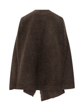 GANNI - Mantella con Chiusure a Alamaro - Marrone - LIDIASHOPPING® - Official Website
