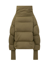 GANNI - Piumino con Collo Alto - Verde - LIDIASHOPPING® - Official Website