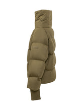GANNI - Piumino con Collo Alto - Verde - LIDIASHOPPING® - Official Website