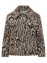 GANNI - Giacca con Motivo Animalier - Multicolore - LIDIASHOPPING® - Official Website