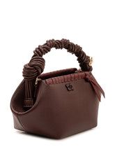 GANNI - Borsa Bou Mini con Manico Intrecciato - Rosso - LIDIASHOPPING® - Official Website