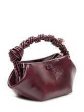 GANNI - Borsa Bou Mini Deep Shine - Rosso - LIDIASHOPPING® - Official Website