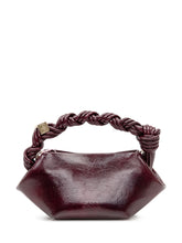 GANNI - Borsa Bou Mini Deep Shine - Rosso - LIDIASHOPPING® - Official Website