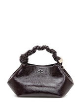 GANNI - Borsa Bou Small Deep Shine - Rosso - LIDIASHOPPING® - Official Website