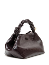 GANNI - Borsa Bou Small Deep Shine - Rosso - LIDIASHOPPING® - Official Website