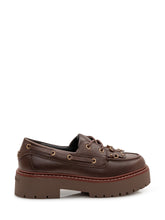 PINKO - Margaret Loafer with Lug Sole - Brown - LIDIASHOPPING® - Official Website