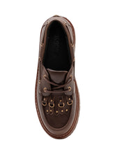 PINKO - Margaret Loafer with Lug Sole - Brown - LIDIASHOPPING® - Official Website