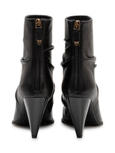 PINKO - Vane Draped Ankle Boot - Black - LIDIASHOPPING® - Official Website