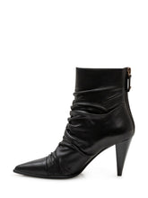 PINKO - Vane Draped Ankle Boot - Black - LIDIASHOPPING® - Official Website