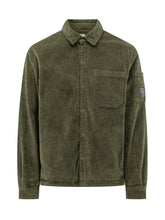 C.P. COMPANY - Overshirt con Tasca Applicata - Verde - LIDIASHOPPING® - Official Website