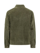 C.P. COMPANY - Overshirt con Tasca Applicata - Verde - LIDIASHOPPING® - Official Website