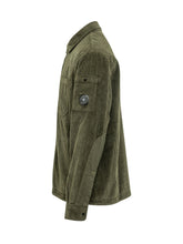 C.P. COMPANY - Overshirt con Tasca Applicata - Verde - LIDIASHOPPING® - Official Website
