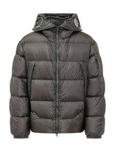 C.P. COMPANY - Piumino con Cappuccio e Zip - Nero - LIDIASHOPPING® - Official Website