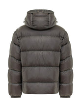 C.P. COMPANY - Piumino con Cappuccio e Zip - Nero - LIDIASHOPPING® - Official Website
