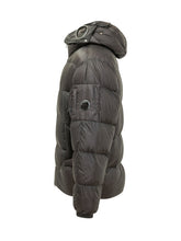 C.P. COMPANY - Piumino con Cappuccio e Zip - Nero - LIDIASHOPPING® - Official Website