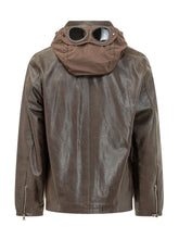 C.P. COMPANY - Giacca con Tasche Applicate - Marrone - LIDIASHOPPING® - Official Website