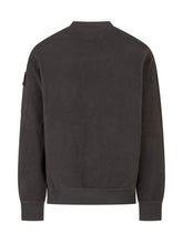 C.P. COMPANY - Felpa Girocollo con Tasca sulla Manica - Nero - LIDIASHOPPING® - Official Website