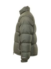 BURBERRY - Piumino Highlands con Collo Alto - Verde - LIDIASHOPPING® - Official Website