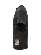 BURBERRY - Seth T-shirt con Inserto Laterale - Nero - LIDIASHOPPING® - Official Website